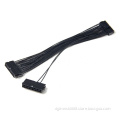 30cm Dual PSU 24pin ATX Power Extension Adapter Cable